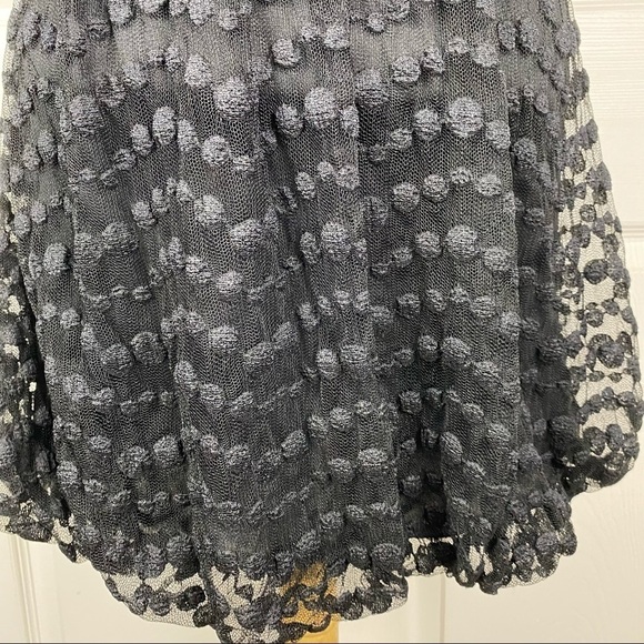 Lola One Shoulder Black Mini Dress - Picture 7 of 7